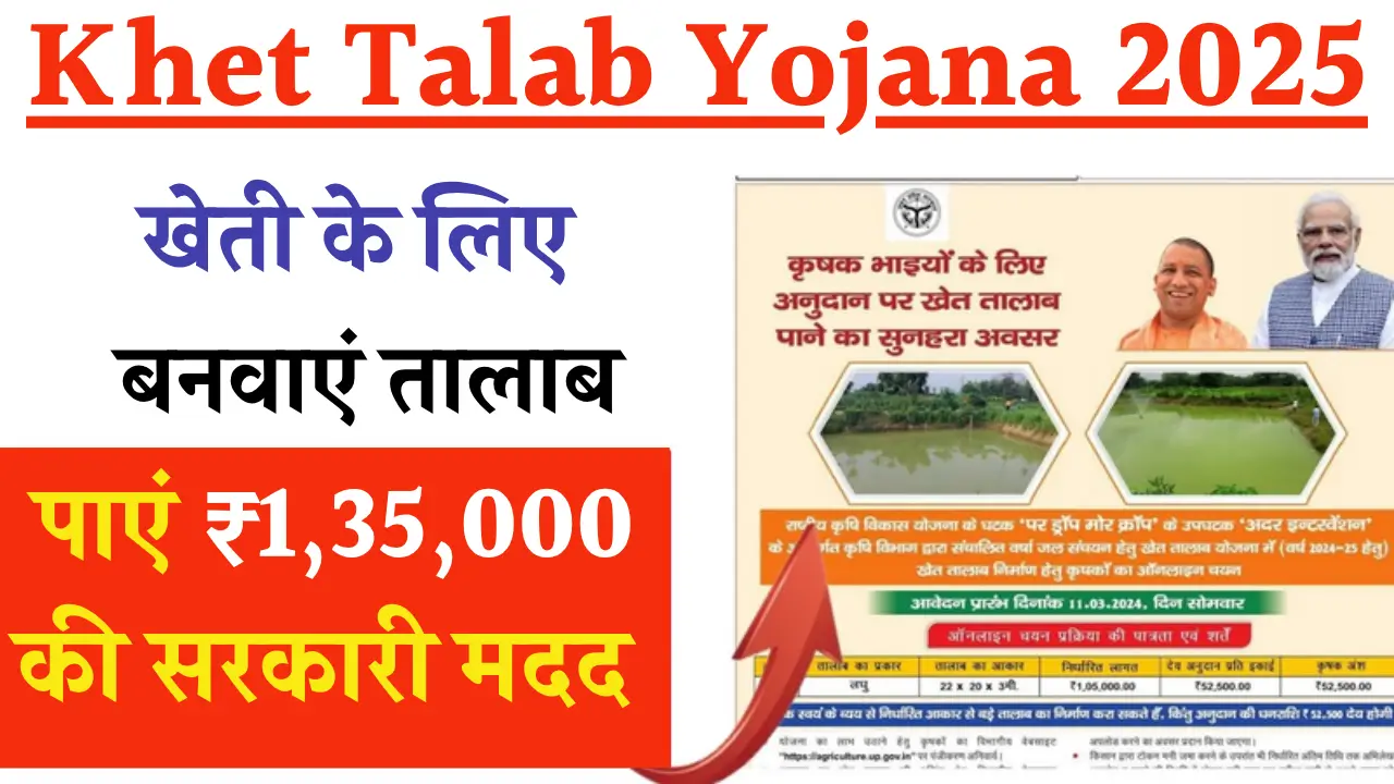 Khet Talab Yojana 2025